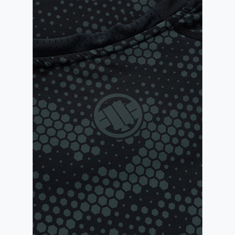 Vyriški marškinėliai Pitbull Hex Camo Hilltop Rashguard olive 7