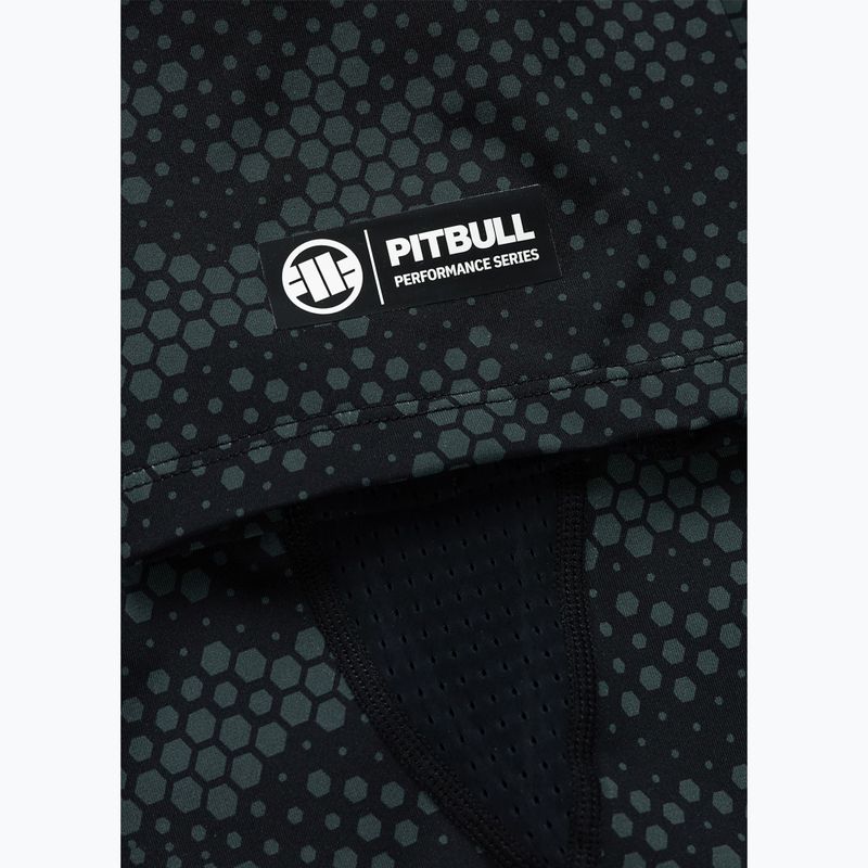Vyriški marškinėliai Pitbull Hex Camo Hilltop Rashguard olive 8
