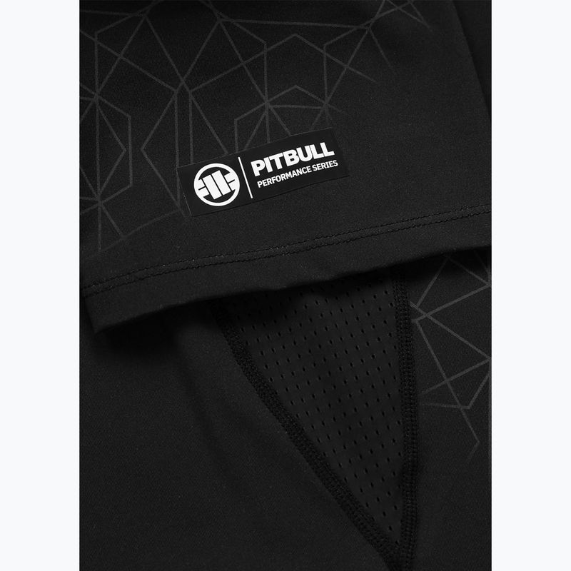 Vyriški marškinėliai Pitbull Ray Rashguard fluo/red 9