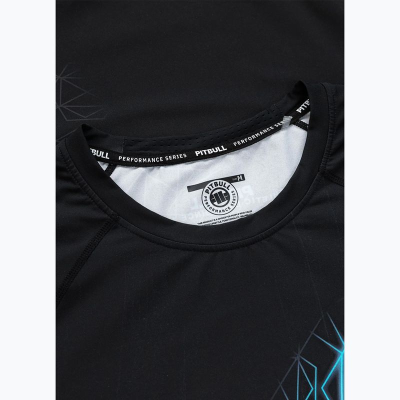 Vyriškas ilgomis rankovėmis rashguardas Pitbull Ray Rashguard sky blue 5