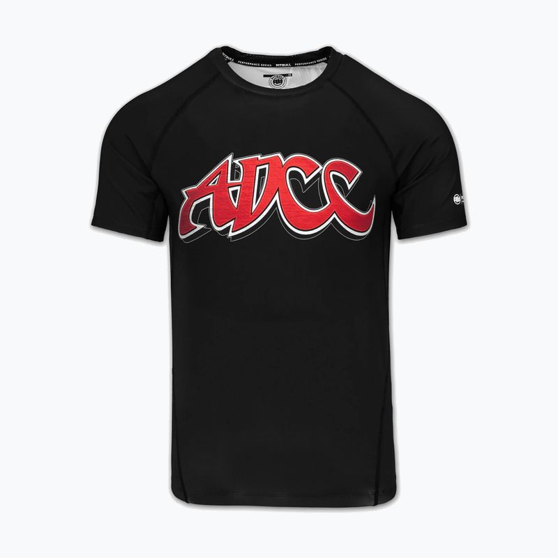 Vyriški marškinėliai Pitbull ADCC Rashguard black 3