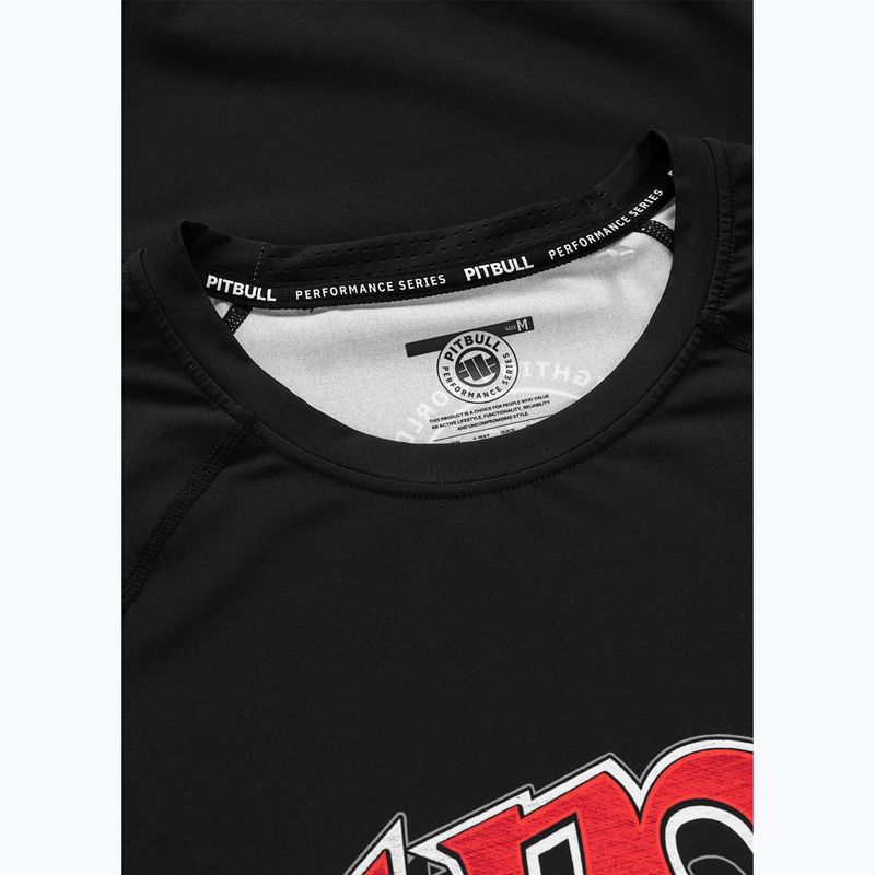 Vyriški marškinėliai Pitbull ADCC Rashguard black 5