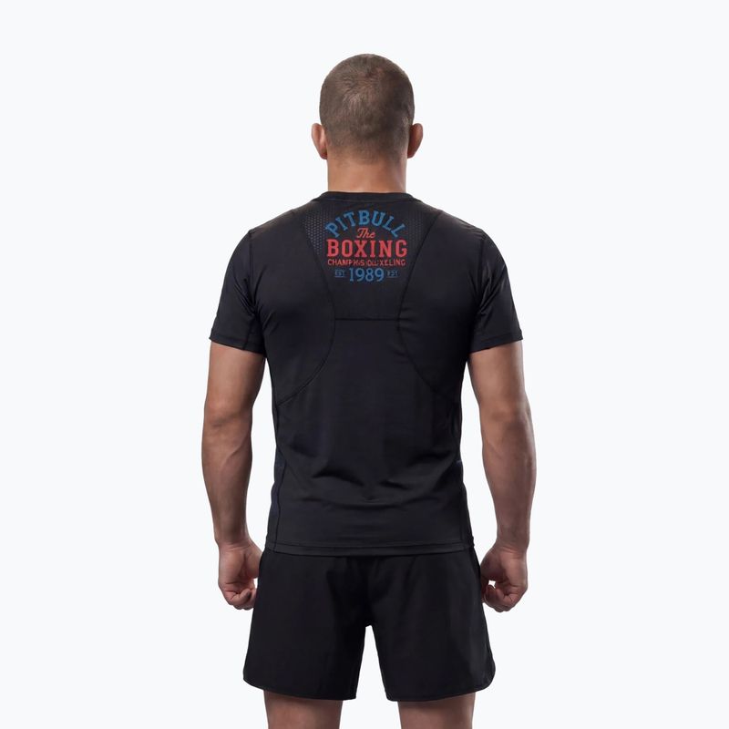 Vyriški marškinėliai Pitbull Mesh Champion Bloodline black 4