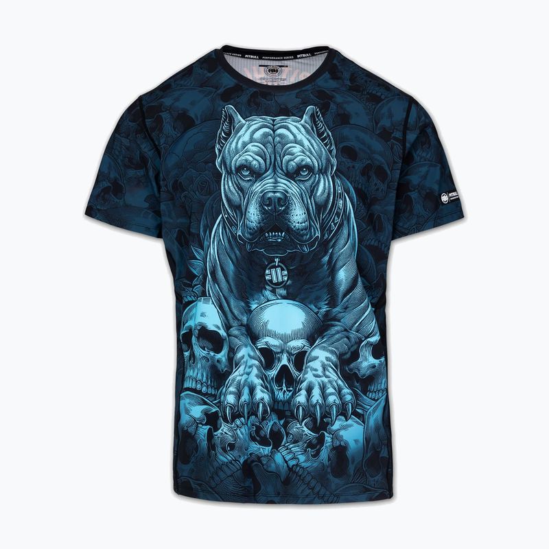 Vyriški marškinėliai Pitbull Mesh Guardian Angel black 4