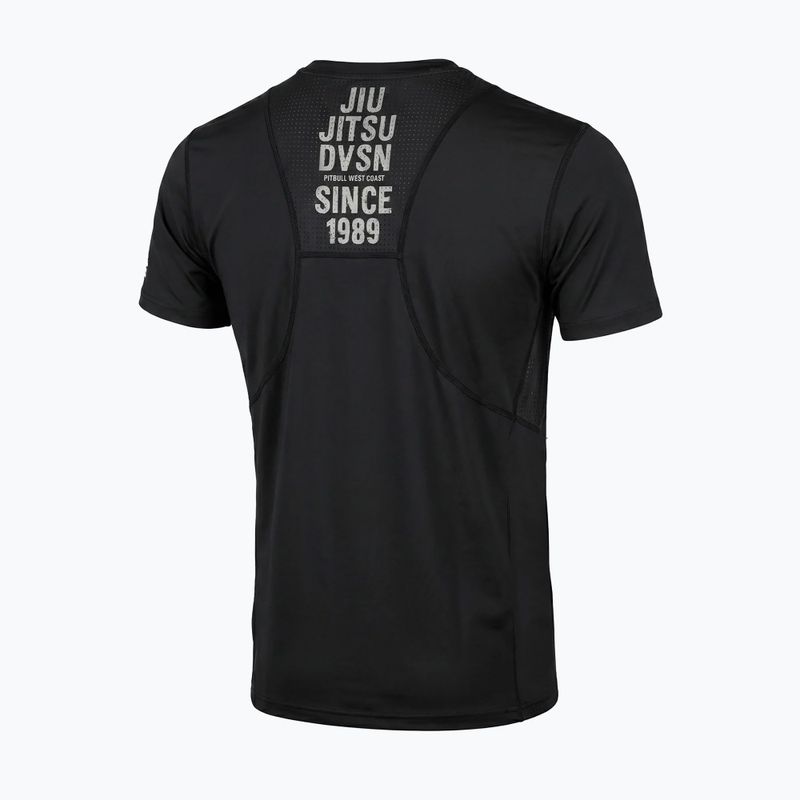 Vyriški marškinėliai Pitbull Mesh Jiu Jitsu black 6