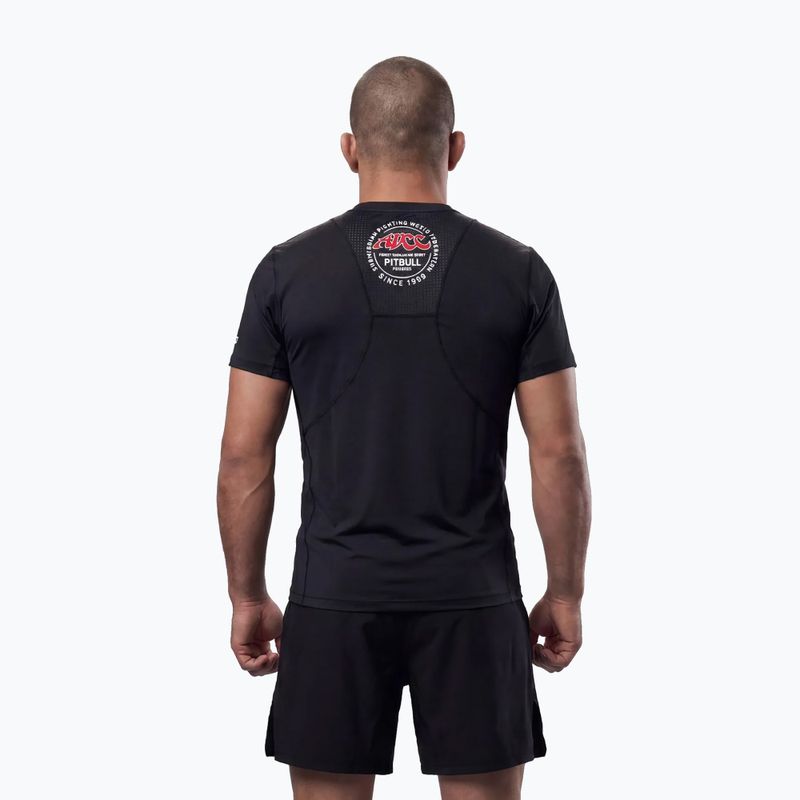 Vyriški marškinėliai Pitbull Mesh ADCC black 4