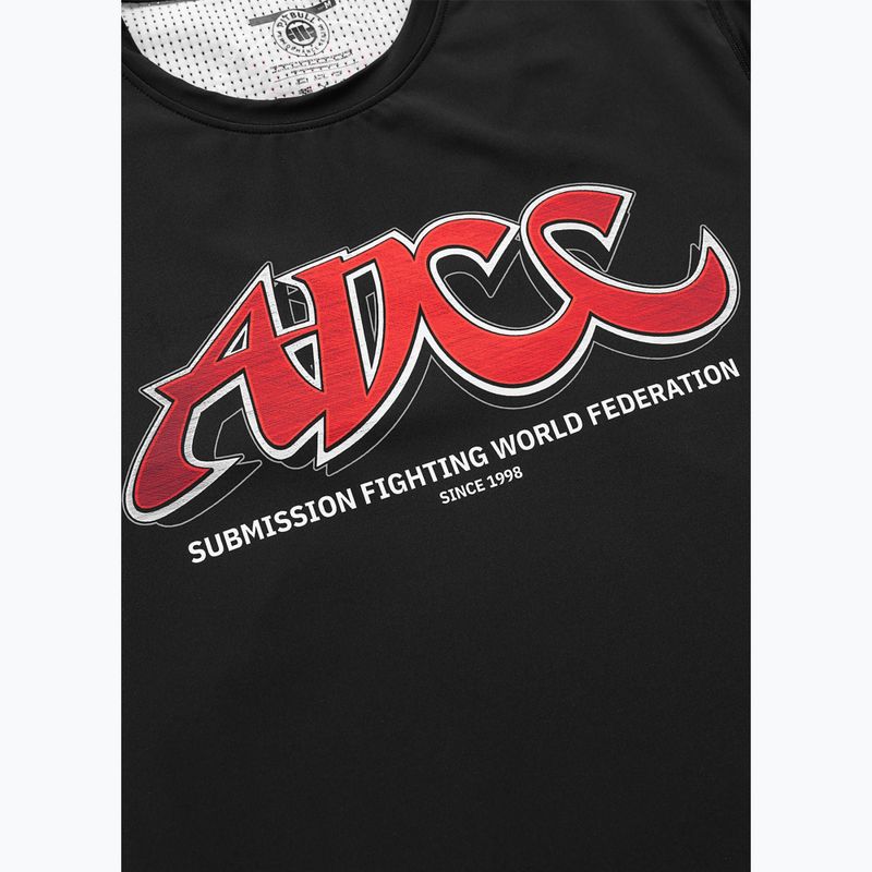 Vyriški marškinėliai Pitbull Mesh ADCC black 8
