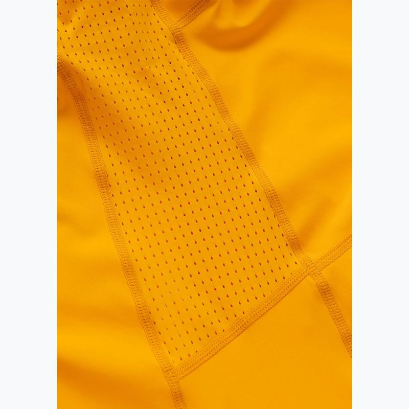 Vyriški marškinėliai Pitbull Palms mesh yellow logo 10