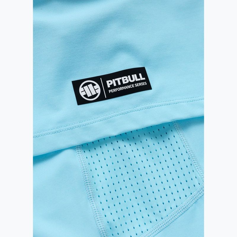 Vyriški marškinėliai Pitbull Palms mesh light blue logo 8