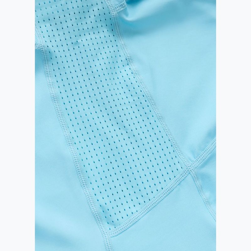 Vyriški marškinėliai Pitbull Palms mesh light blue logo 9