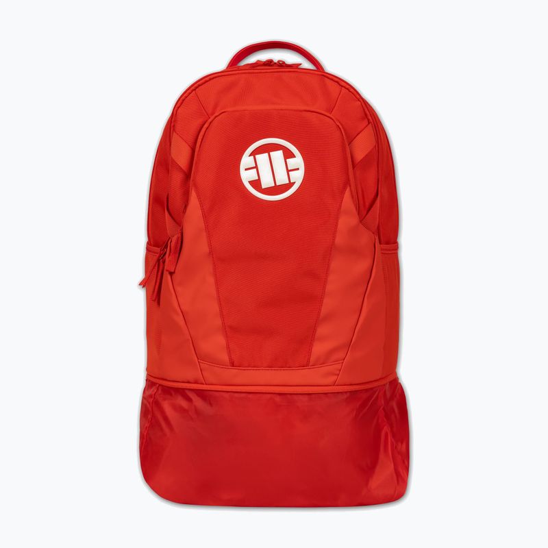 Miesto kuprinė Pitbull Athletic Logo fluo/red 4