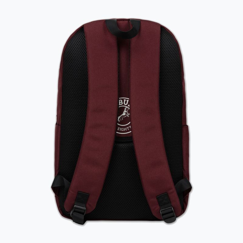 Miesto kuprinė Pitbull Norton dark burgundy 3