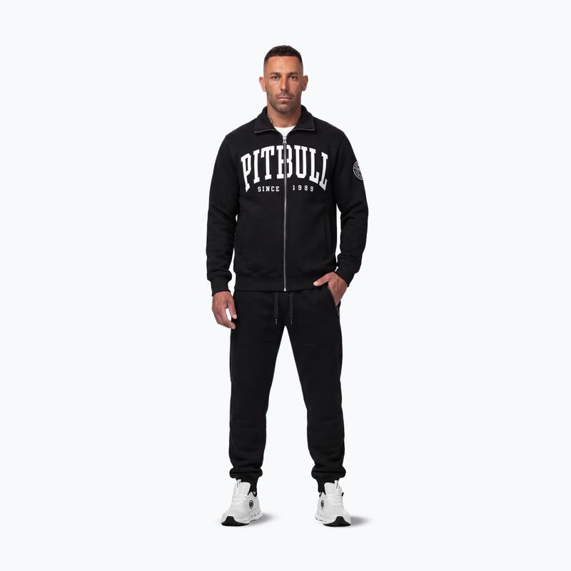 Vyriškas džemperis Pitbull Norton Zipped black 2