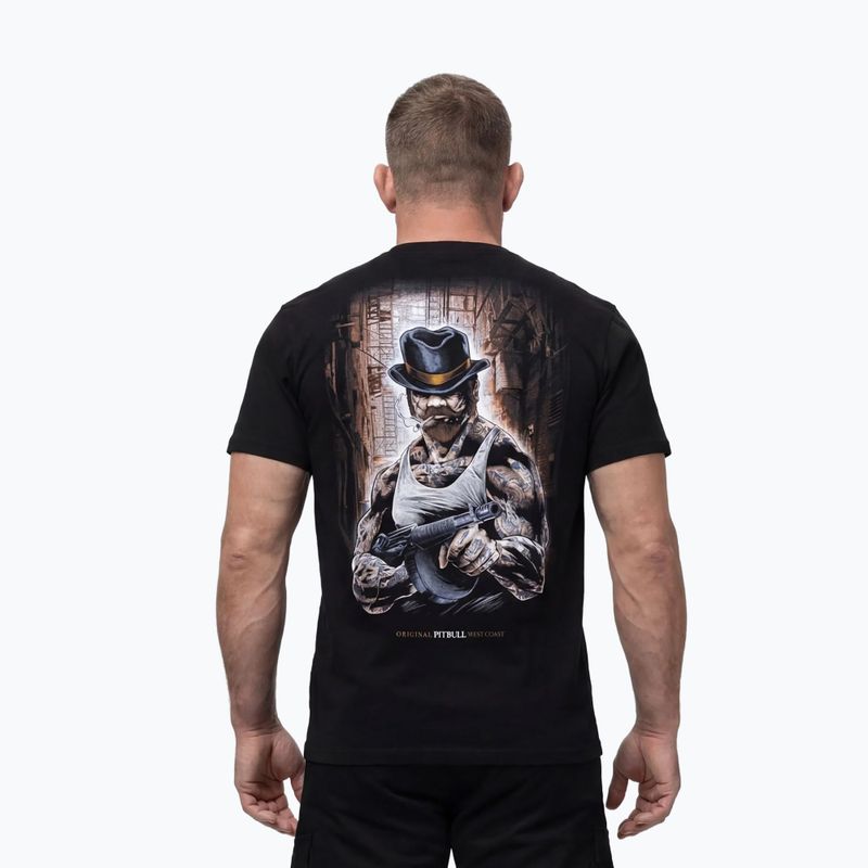 Vyriški marškinėliai Pitbull Hatter black 3