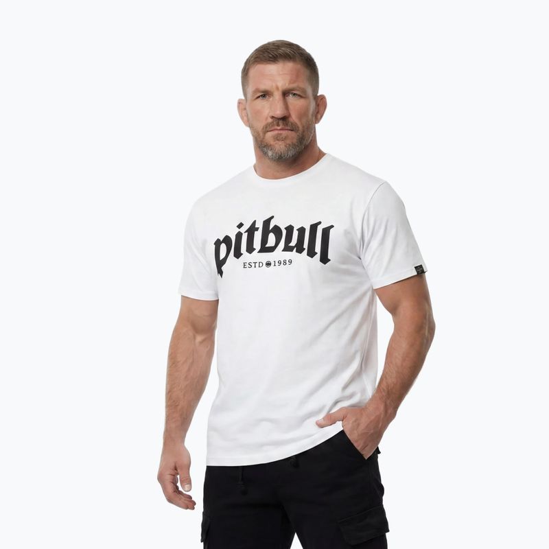 Vyriški marškinėliai Pitbull O'Side Skull white
