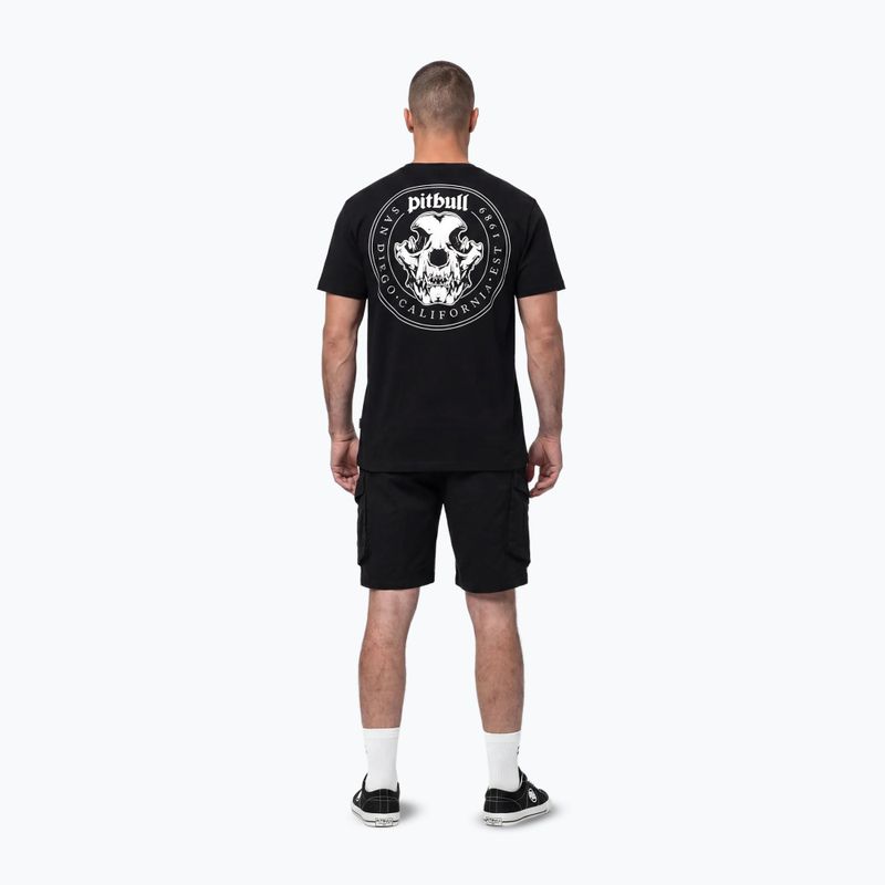 Vyriški marškinėliai Pitbull O'Side Skull black 3