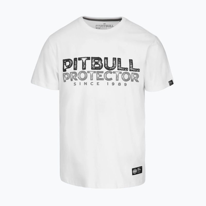 Vyriški marškinėliai Pitbull Protector white 5