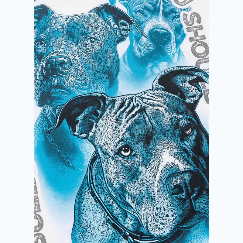 Vyriški marškinėliai Pitbull Protector white 12