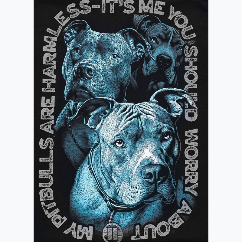 Vyriški marškinėliai Pitbull Protector black 11