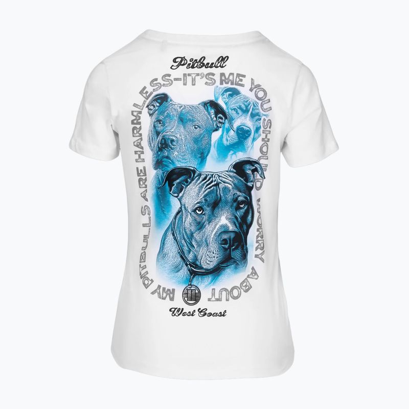 Moteriški marškinėliai Pitbull Protector white 6