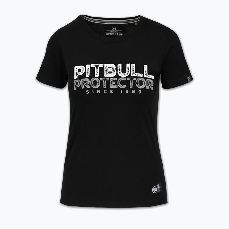 Moteriški marškinėliai Pitbull Protector black 5
