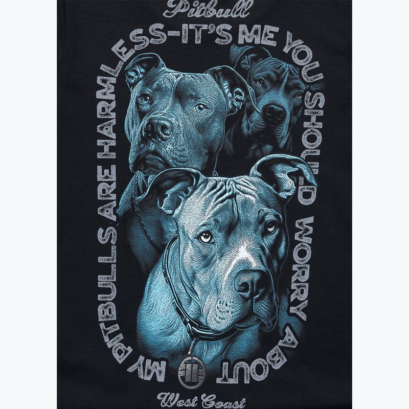 Moteriški marškinėliai Pitbull Protector black 11