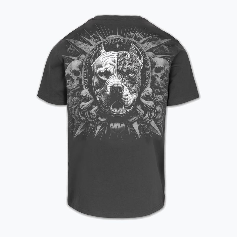 Vyriški marškinėliai Pitbull World graphite 2