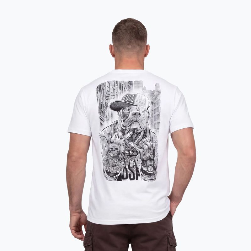 Vyriški marškinėliai Pitbull Avenue white 3