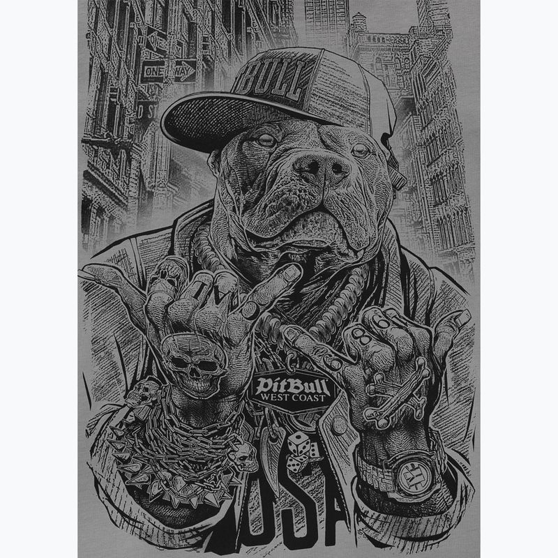 Vyriški marškinėliai Pitbull Avenue grey 5