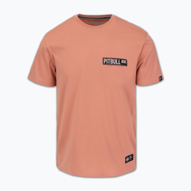 Vyriški marškinėliai Pitbull Avenue pale salmon