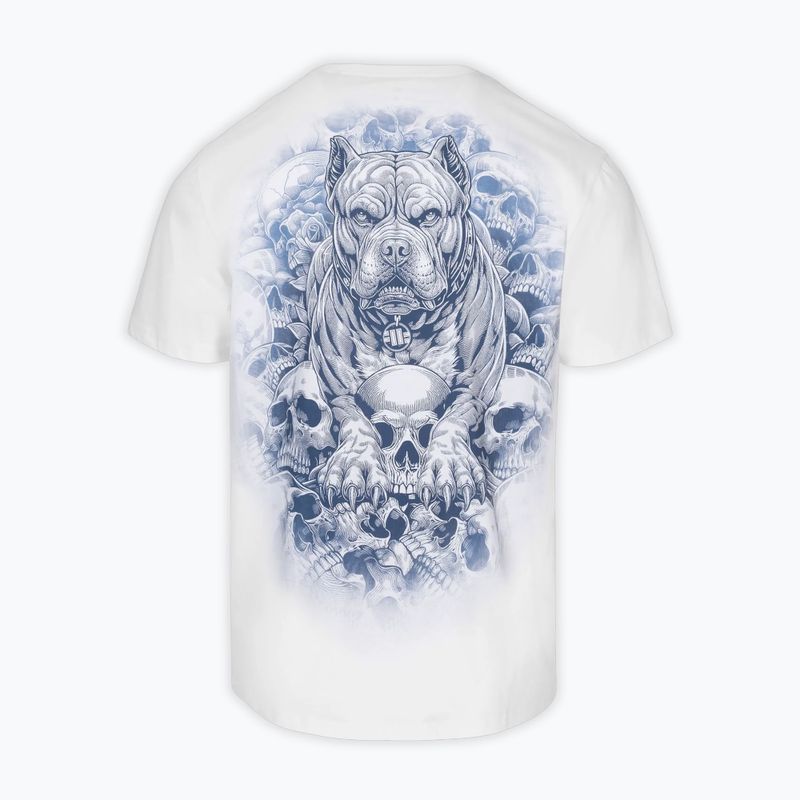 Vyriški marškinėliai Pitbull Guardian Angel white 2