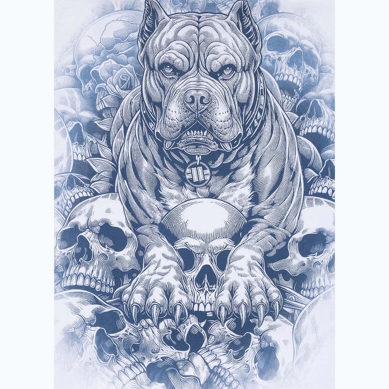 Vyriški marškinėliai Pitbull Guardian Angel white 5