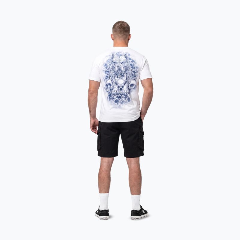Vyriški marškinėliai Pitbull Guardian Angel white 10