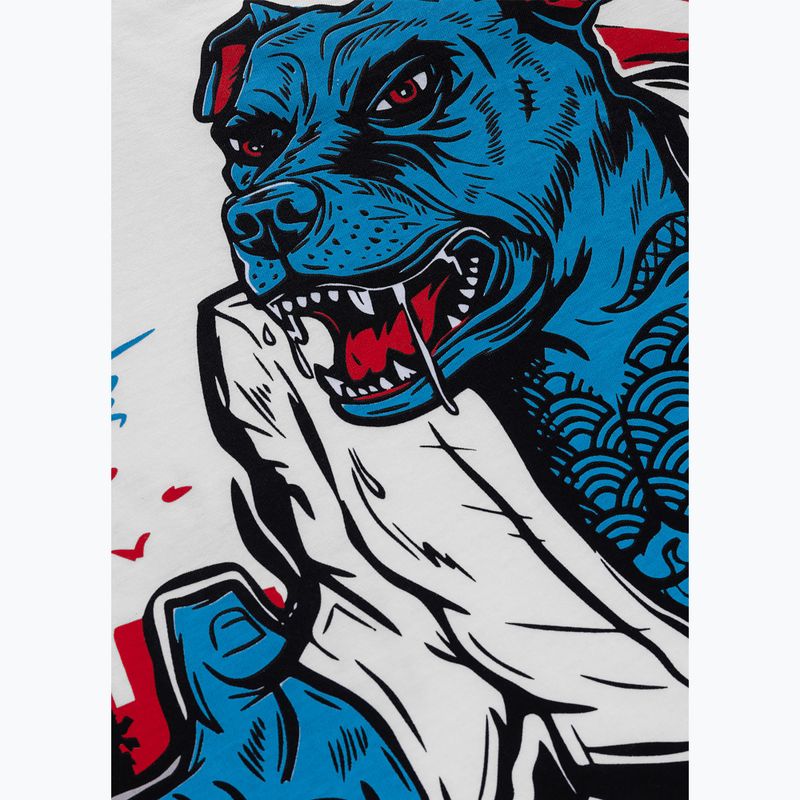 Vyriški marškinėliai Pitbull Midway white 6