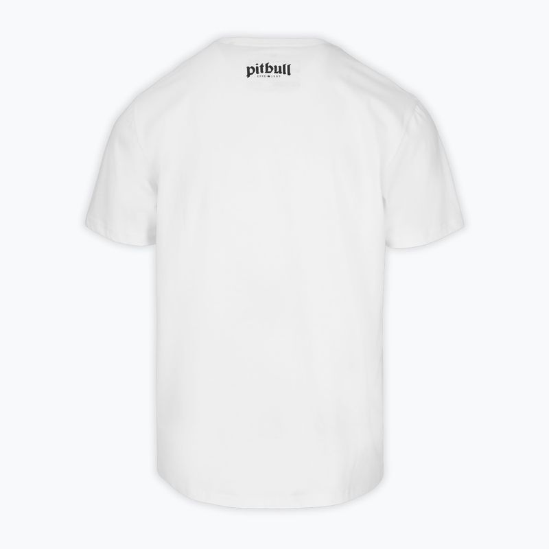 Vyriški marškinėliai Pitbull Multisport white 2