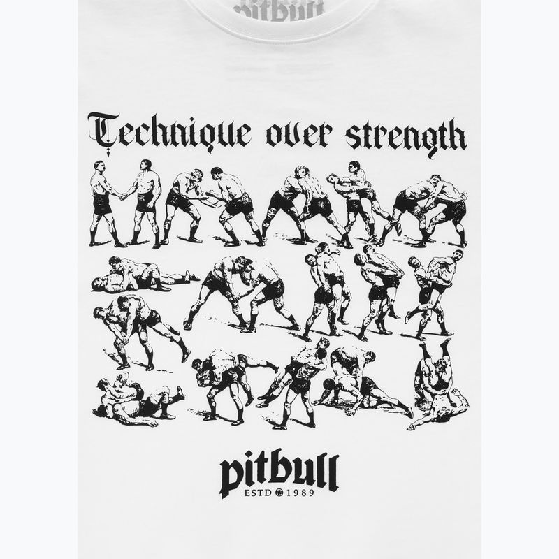 Vyriški marškinėliai Pitbull Multisport white 4
