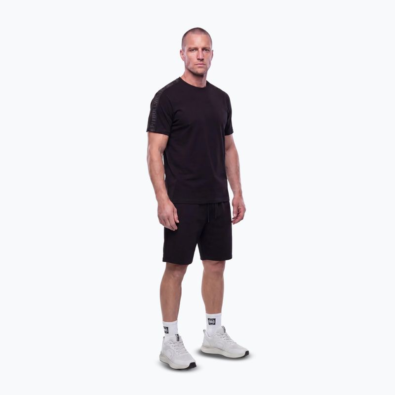Vyriški marškinėliai Pitbull West Coast Tape black/black 2