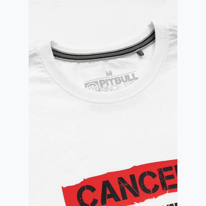 Vyriški marškinėliai Pitbull Cancer Fighters white 5