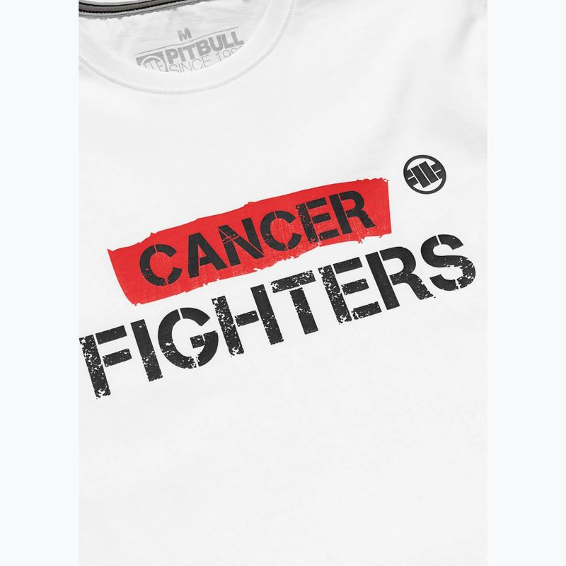 Vyriški marškinėliai Pitbull Cancer Fighters white 6