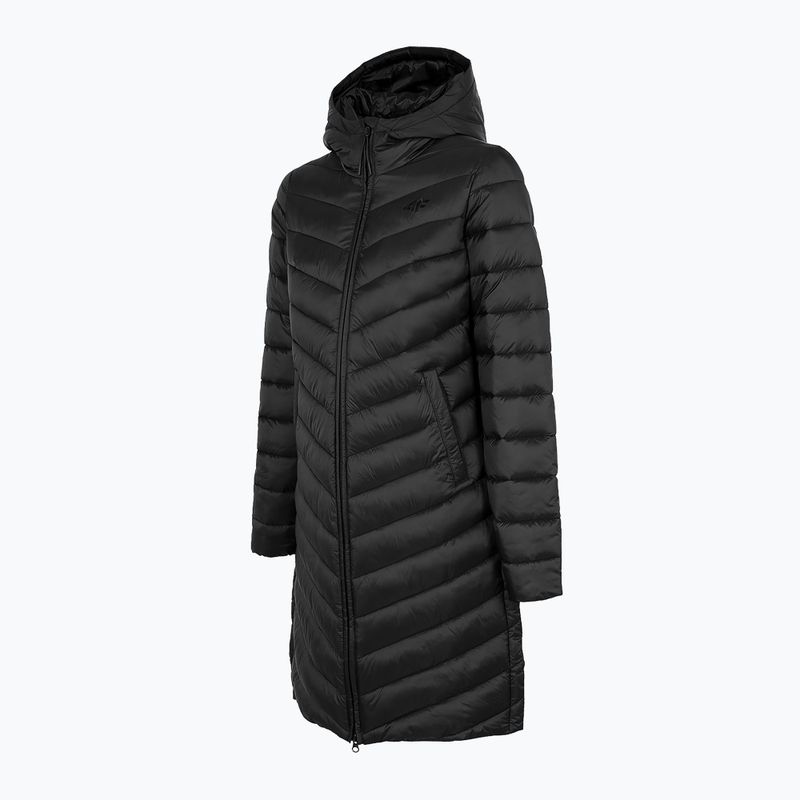 Moteriška pūkinė striukė 4F KUDP015 deep black 7