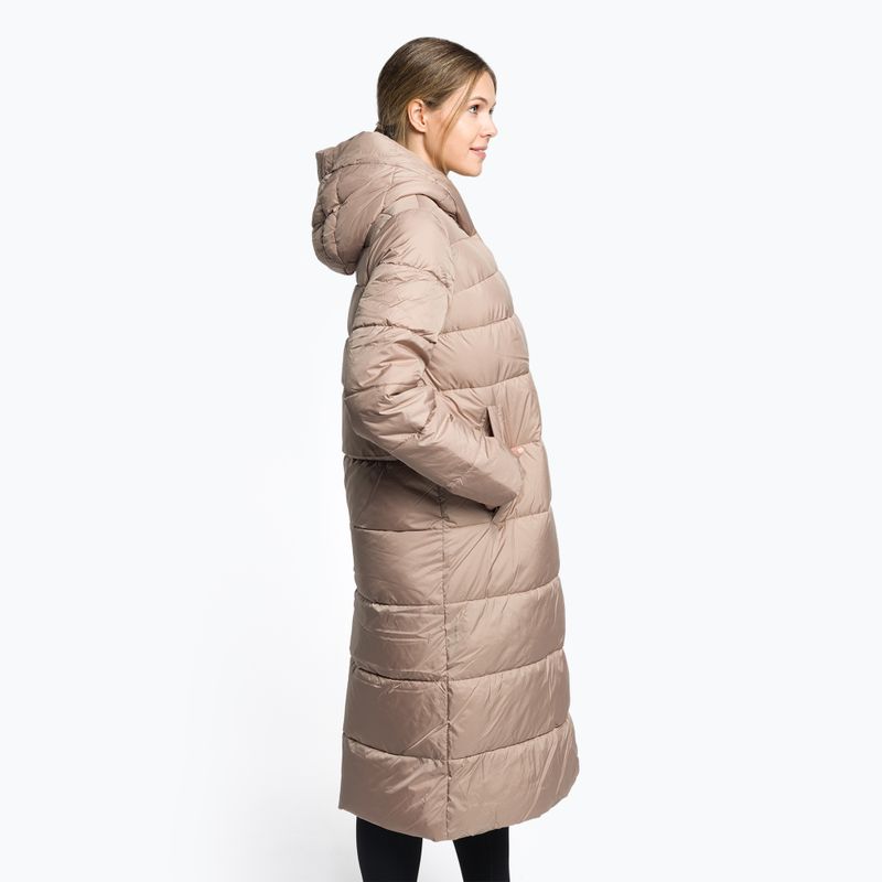 Moteriška pūkinė striukė 4F KUDP018 beige 3