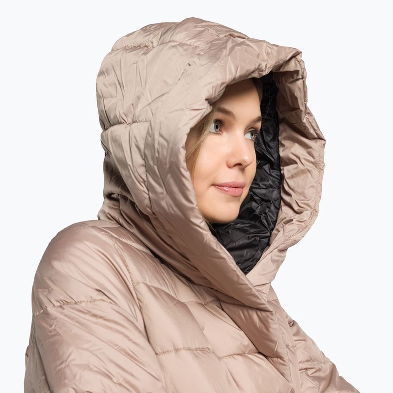 Moteriška pūkinė striukė 4F KUDP018 beige 5