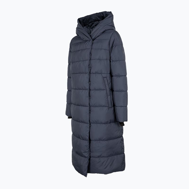 Moteriška pūkinė striukė 4F KUDP018 denim 11