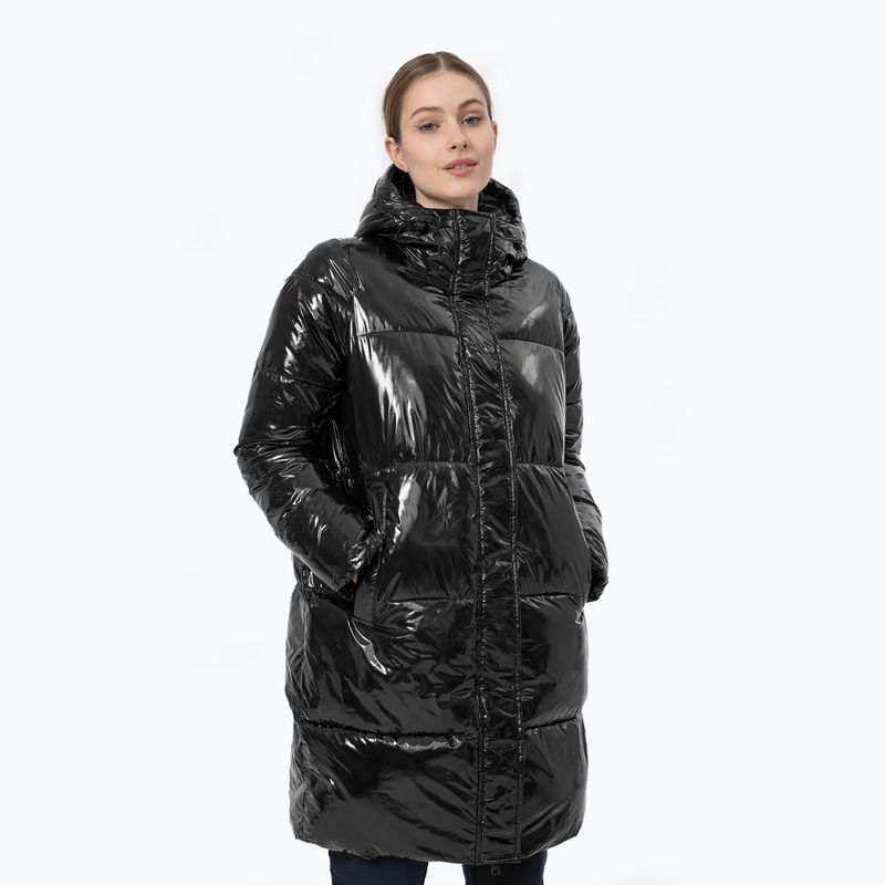 Moteriška pūkinė striukė 4F KUDP011 deep black