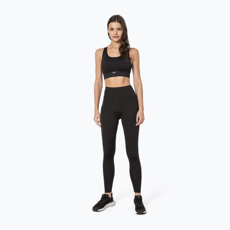 Moteriška treniruočių viršutinė dalis 4F STAD010 deep black 3
