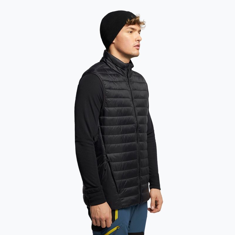 Vyriški trekingo marškinėliai be rankovių 4F KUMP001 deep black 3
