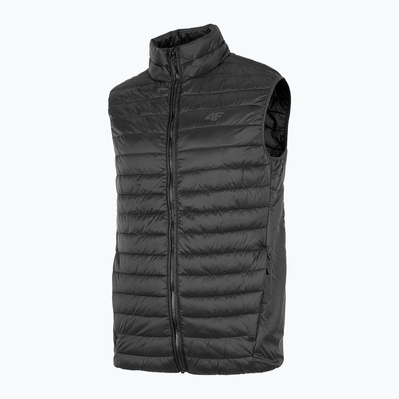 Vyriški trekingo marškinėliai be rankovių 4F KUMP001 deep black 7