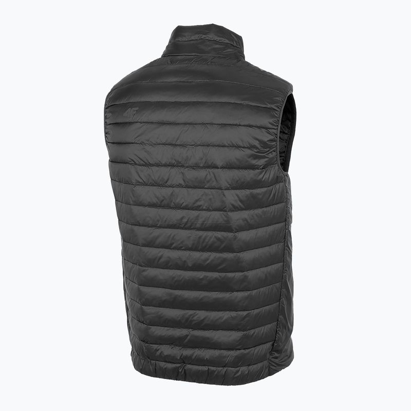 Vyriški trekingo marškinėliai be rankovių 4F KUMP001 deep black 8
