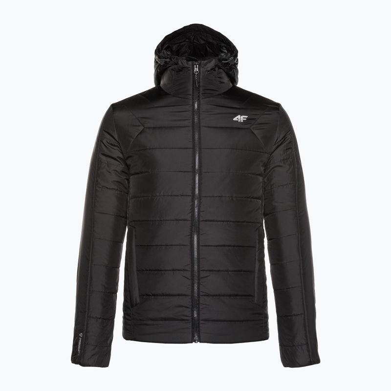 Vyriška pūkinė striukė 4F KUMP006 deep black 2