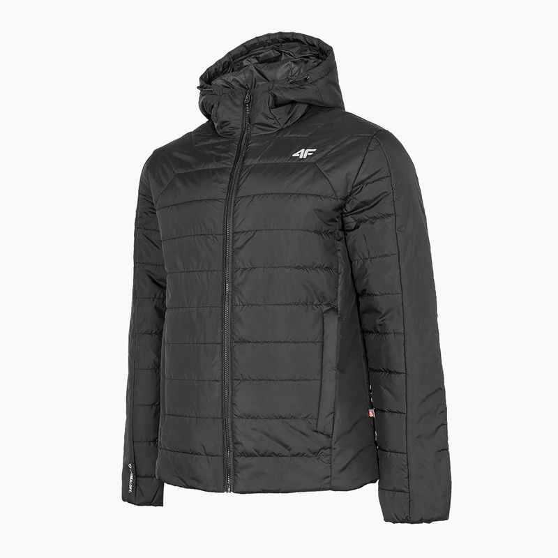 Vyriška pūkinė striukė 4F KUMP006 deep black 7